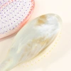 New fashionable Japanese and Korean popular beauty comb, hair comb, airbag comb, massage comb, candy-colored two-color, round-handled oval comb, gradient 10 Application Scenario